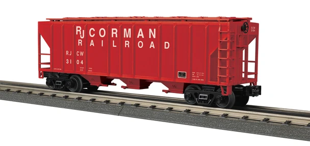 MTH O Gauge RailKing PS-2 RJ Corman #3104 Hopper New
