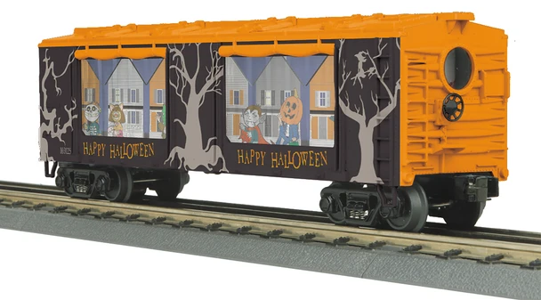 MTH O Gauge RailKing Halloween #103125 Operating Car New