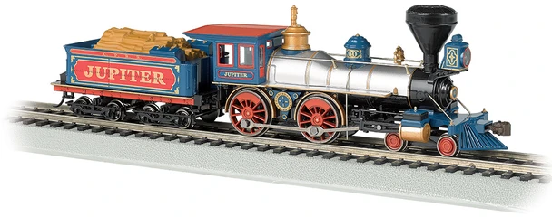 Bachmann 51003 4-4-0 American - Central Pacific "Jupiter" (with wood load) New