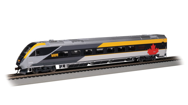 Bachmann Siemens Venture Cab Car - Via Rail Canada #2300 with DCC/Sound New