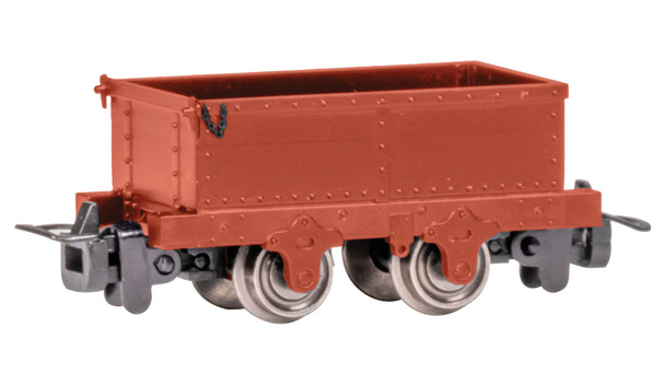 Bachmann HO Scale 77308 Narrow Gauge Gondola - Oxide Red New