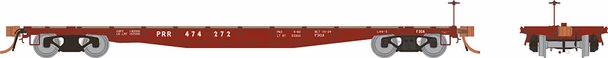 Rapido 138003A HO Scale PRR 1960s Era F30A 50' Flat Car Single Car