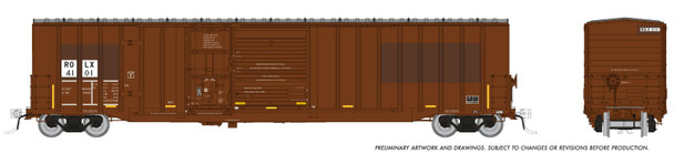 Rapido 193006 HO Scale ROLX Railroad Of Lies Trenton Works 6348 Boxcar #4101