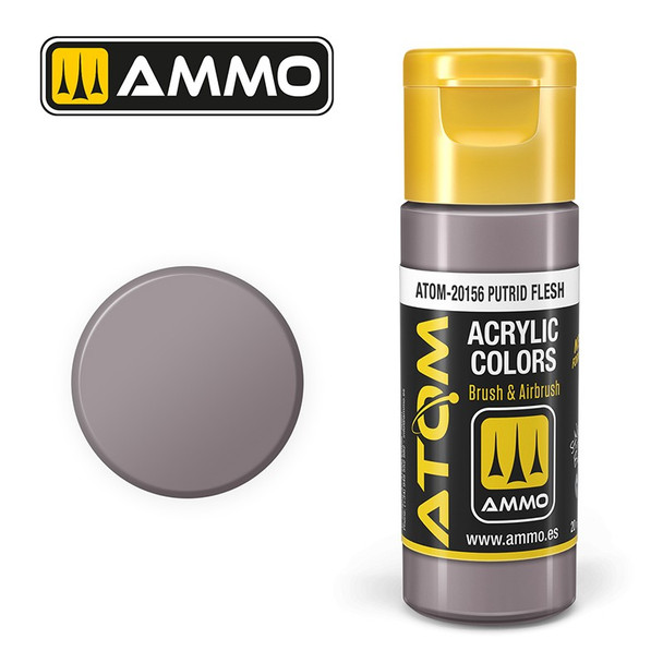 AMMO by Mig Jimenez ATOM-20156 Atom Color paint 17mL ATOM Tom Color Putrid Flesh