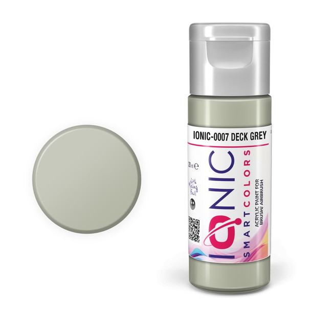 AMMO by Mig Jimenez IONIC-0007 High quality paint 20mL jar IONIC Deck Grey