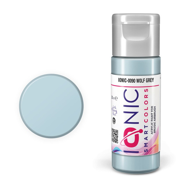 AMMO by Mig Jimenez IONIC-0090 High quality paint 20mL jar IONIC Wolf Grey