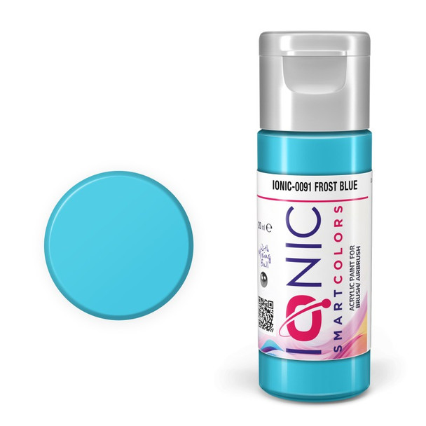 AMMO by Mig Jimenez IONIC-0091 High quality paint 20mL jar IONIC Frost Blue