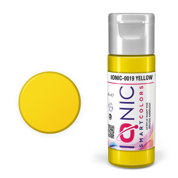 AMMO by Mig Jimenez IONIC-0019 High quality paint 20mL jar IONIC Yellow