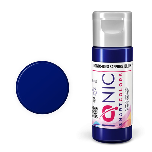 AMMO by Mig Jimenez IONIC-0098 High quality paint 20mL jar IONIC Sapphire Blue