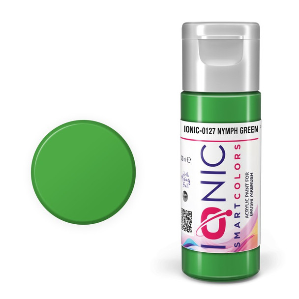 AMMO by Mig Jimenez IONIC-0127 High quality paint 20mL jar IONIC Nymph Green