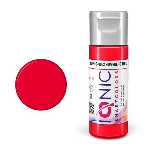 AMMO by Mig Jimenez IONIC-0053 High quality paint 20mL jar IONIC Superhero Red