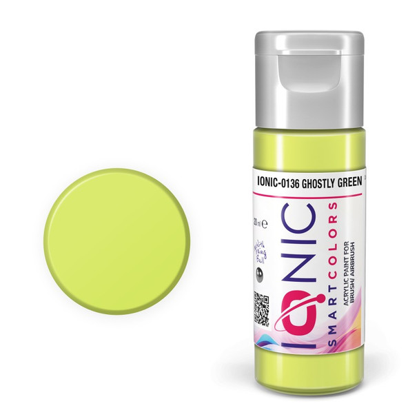 AMMO by Mig Jimenez IONIC-0136 High quality paint 20mL jar IONIC Ghostly Green