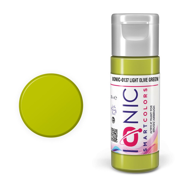 AMMO by Mig Jimenez IONIC-0137 High quality paint 20mL IONIC Light Olive Green
