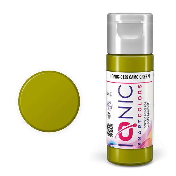 AMMO by Mig Jimenez IONIC-0139 High quality paint 20mL jar IONIC Camo Green