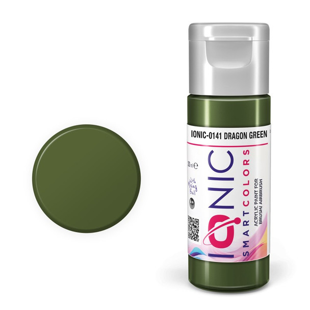 AMMO by Mig Jimenez IONIC-0141 High quality paint 20mL jar IONIC Dragon Green
