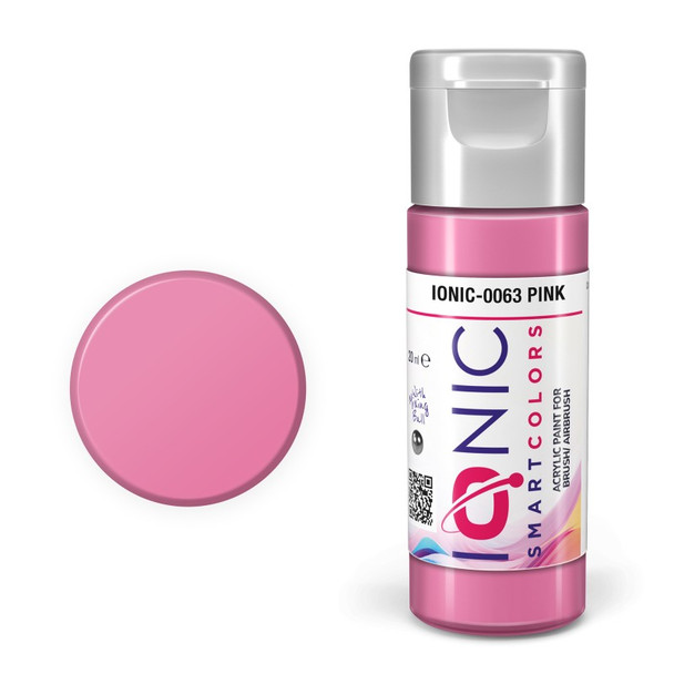 AMMO by Mig Jimenez IONIC-0063 High quality paint 20mL jar IONIC Pink
