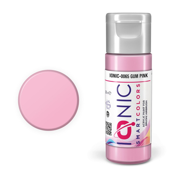 AMMO by Mig Jimenez IONIC-0065 High quality paint 20mL jar IONIC Gum Pink