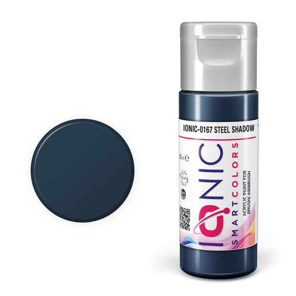 AMMO by Mig Jimenez IONIC-0167 High quality paint 20mL jar IONIC Steel Shadow