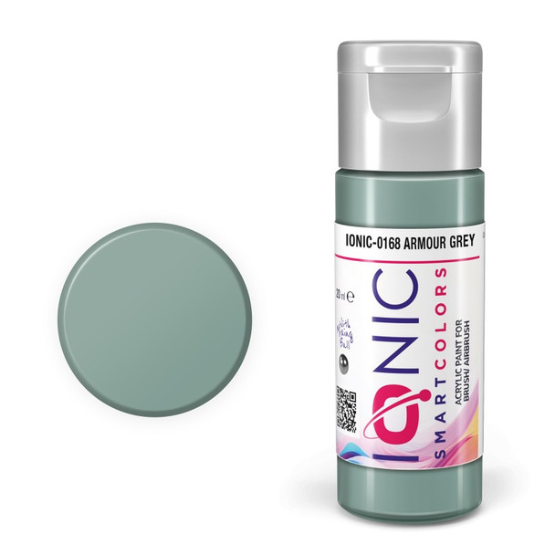 AMMO by Mig Jimenez IONIC-0168 High quality paint 20mL jar IONIC Armour Grey