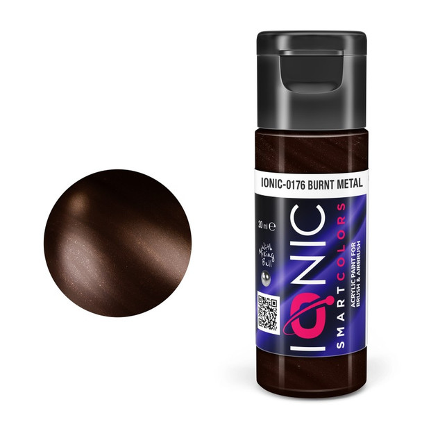 AMMO by Mig Jimenez IONIC-0176 High quality paint 20mL jar IONIC Burnt Metal