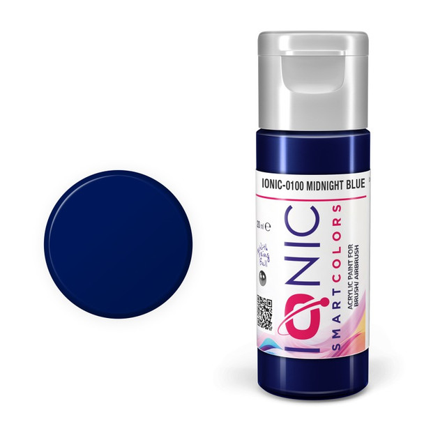 AMMO by Mig Jimenez IONIC-0100 High quality paint 20mL jar IONIC Midnight Blue