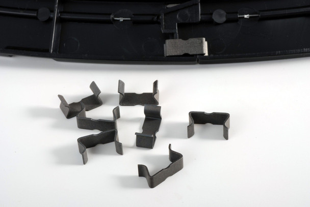 AFX 1013 HO Slip-On Track Clips 25-Pack Stainless Steel 1/64 Racing Accessory