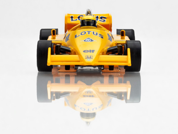 AFX 22114 HO 1987 Lotus 99T Senna F1 Yellow/Blue Mega G+ Slot Car 1/64 Scale