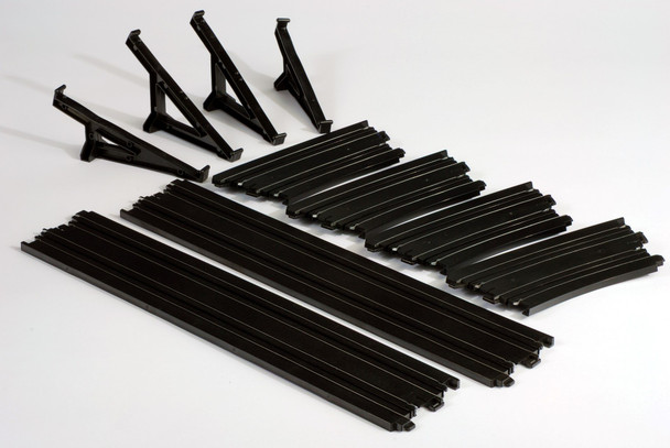 AFX 70625 HO 12" 1/2R Banked Curve Track 2-Pack AFX HO Scale Slot Car Track