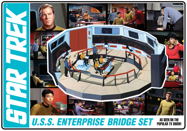 AMT 1270 1:32 Scale Star Trek U.S.S. Enterprise Bridge Plastic Model Kit