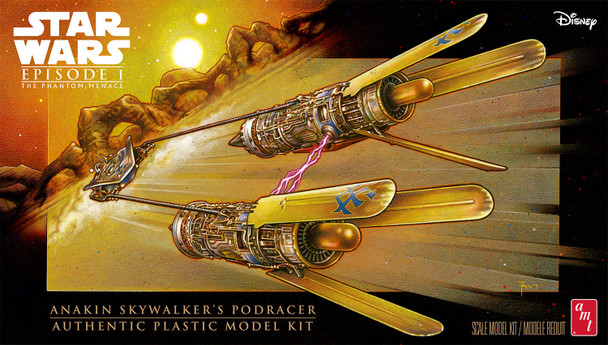 AMT 1276 1:32 Scale Star Wars: The Phantom Menace Anakin's Podracer Model Kit
