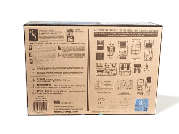 AMT 1444M 1:25 Scale 1960 Chevy Apache Pickup Street Machine Plastic Model Kit