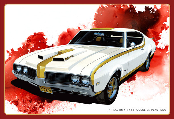 AMT 1532 1:25 Scale 1969 Hurst Oldsmobile Cutlass Collectible Plastic Model Kit