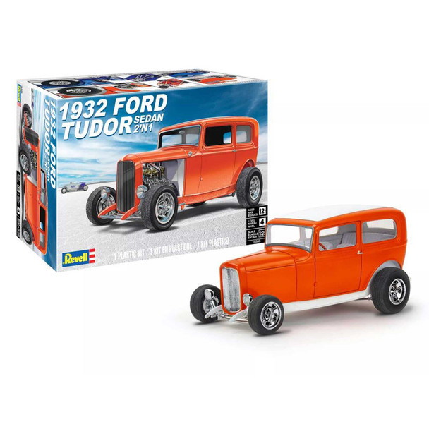 Revell 14553 1:25 Scale 1932 Ford Tudor Sedan 2N1 Plastic Model Kit