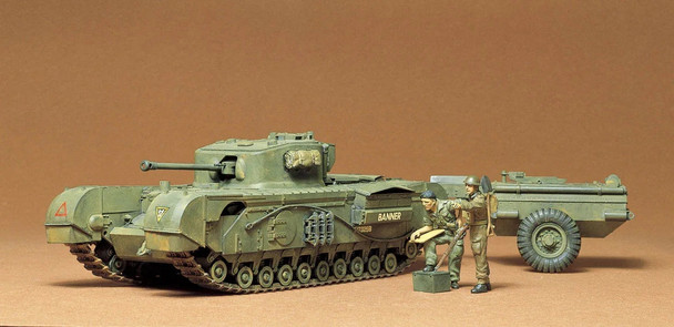 Tamiya 35100 1:35 Scale British Churchill C Tank Kit Plastic Model Kit