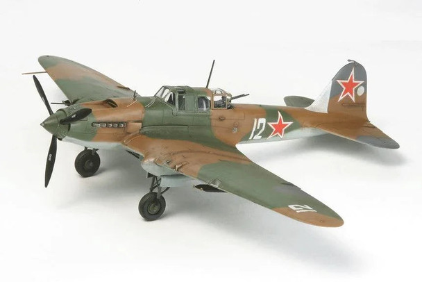 Tamiya 60781 1:72 Scale Ilyushin IL 2 Shturmovik Plastic Model Kit