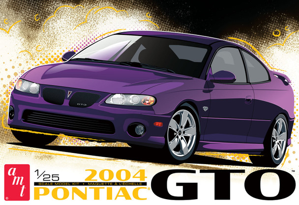 AMT 1548 1:25 2004 Pontiac GTO Plastic Model Kit Hobby Collectible Scale Model
