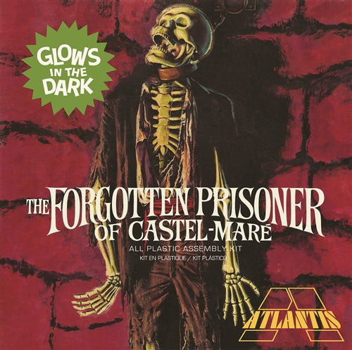 Atlantis A453 1:8 Forgotten Prisoner of Castel-Mare Glow Plastic Model Kit