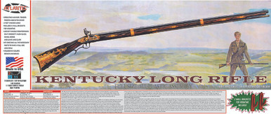 Atlantis P195 1:1 Frontiersman Kentucky Long Rifle Muzzleloader Plastic Model