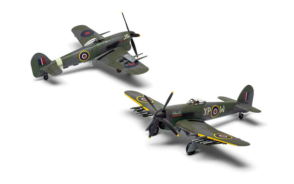 Airfix A02041B 1:72 Hawker Typhoon Mk.IB Military Collectible Plastic Model Kit