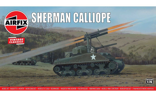 Airfix A02334V 1:76 Sherman Calliope Military Collectible Plastic Model Kit