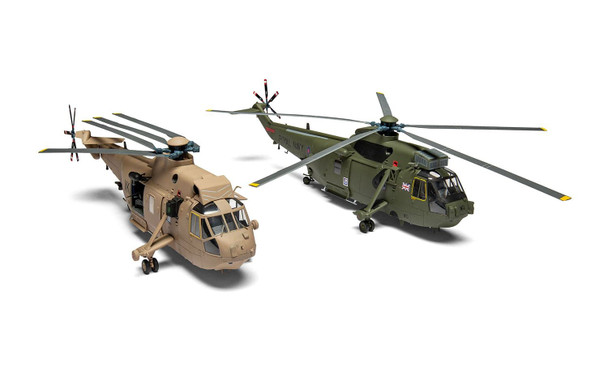 Airfix A04056A 1:72 Westland Sea King HC.4 Military Hobby Plastic Model Kit