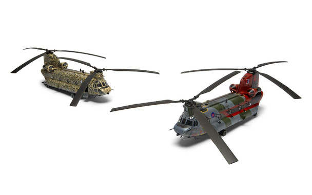 Airfix A06024 1:72 Boeing Chinook HC.1 (Late) Military Plastic Model Kit