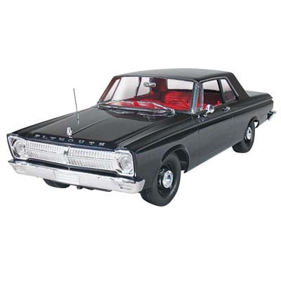 Moebius 1218 1:25 1965 Plymouth Belvedere Plastic Model Kit Hobby Collectible
