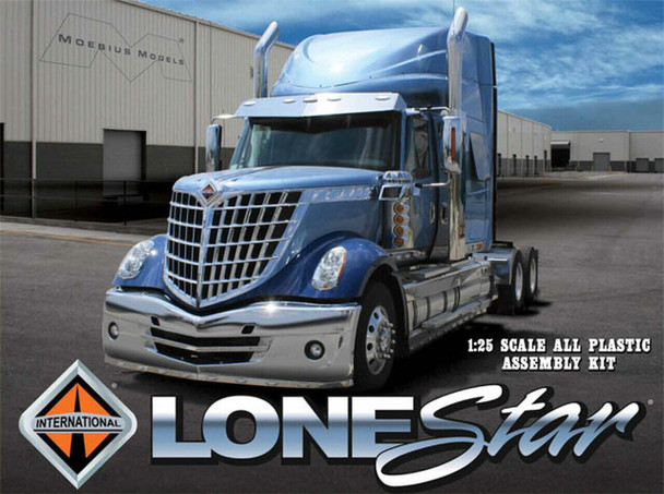 Moebius 1300 1:25 2010 International Lonestar Plastic Model Kit Hobby Display