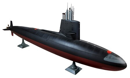 Moebius 1400 1:72 USS Skipjack SSN-585 Nuclear Submarine Plastic Model Kit
