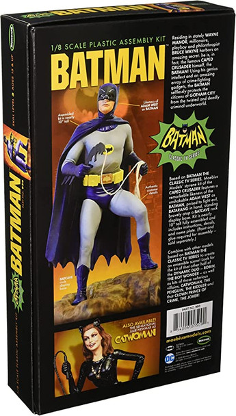 Moebius 950 1:8 1966 Batman Plastic Model Kit Hobby Collectible Scale Model