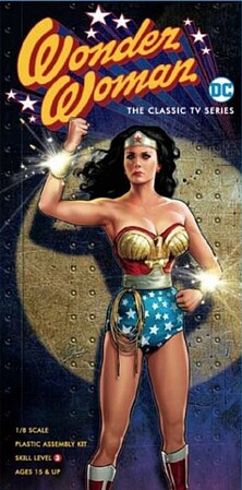 Moebius 973 1:8 Wonder Woman Classic TV Series Figure Plastic Model Kit