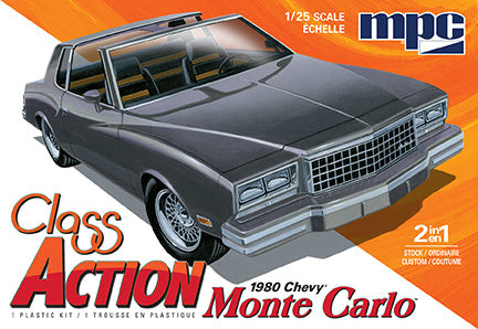 MPC 967 1:25 1980 Chevy Monte Carlo "Class Action" Plastic Model Kit Hobby