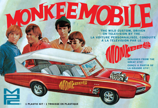 MPC 996 1:25 Monkeemobile TV Car Plastic Model Kit Hobby Collectible Scale Model