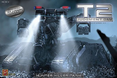 Pegasus 9215 1:32 Terminator 2 Hunter Killer Tank Plastic Model Kit Collectible